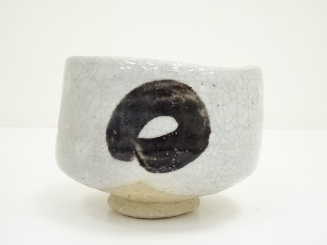 茶道具　時代物　平茶碗　合わせ箱　骨董品、美術品 道具 ] - 道具 久世久宝造 色絵春駒茶碗（共箱）への質問 | ネット